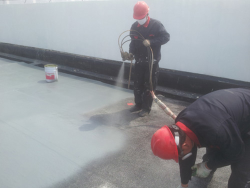 混凝土屋面聚脲防水工程